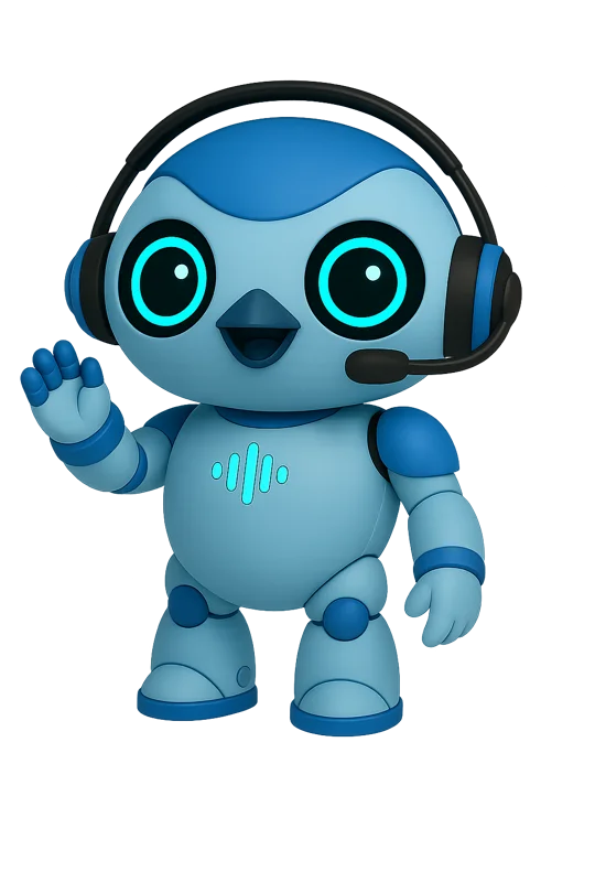Byrd AI assistant mascot