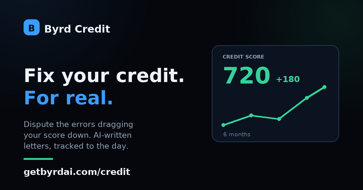 A relieved couple reviewing their improving credit