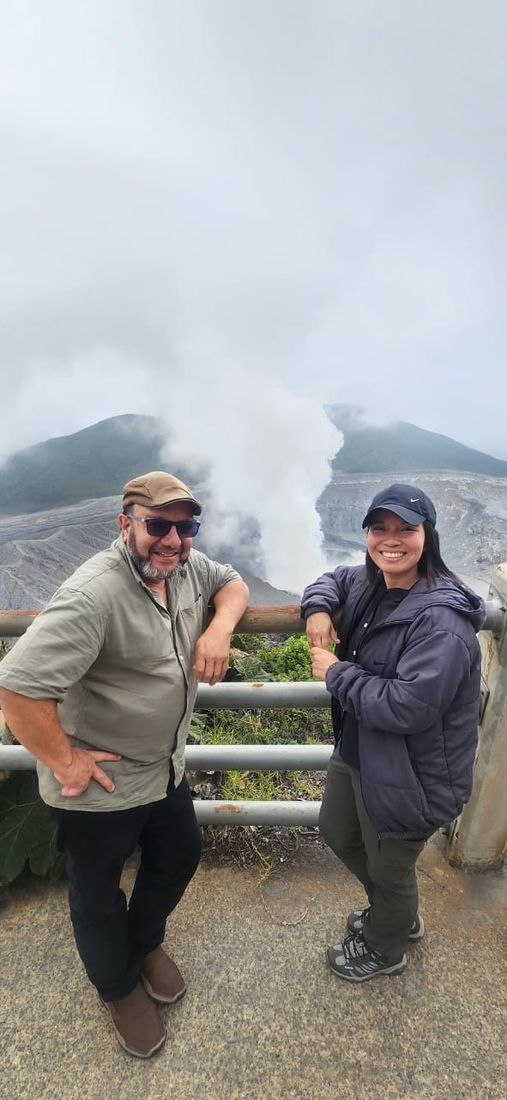Volcanoes and craters